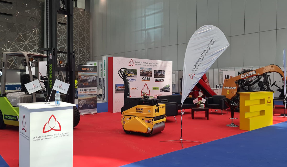NBK Heavy Equipment displays construction Equipment